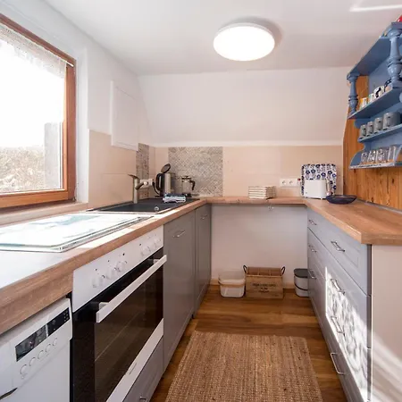 Hexenhaus Finn Holiday home Bodstedt